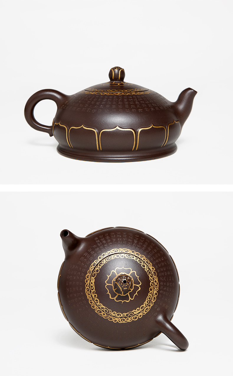 佛系紫砂壺，禪意靜心紫砂壺