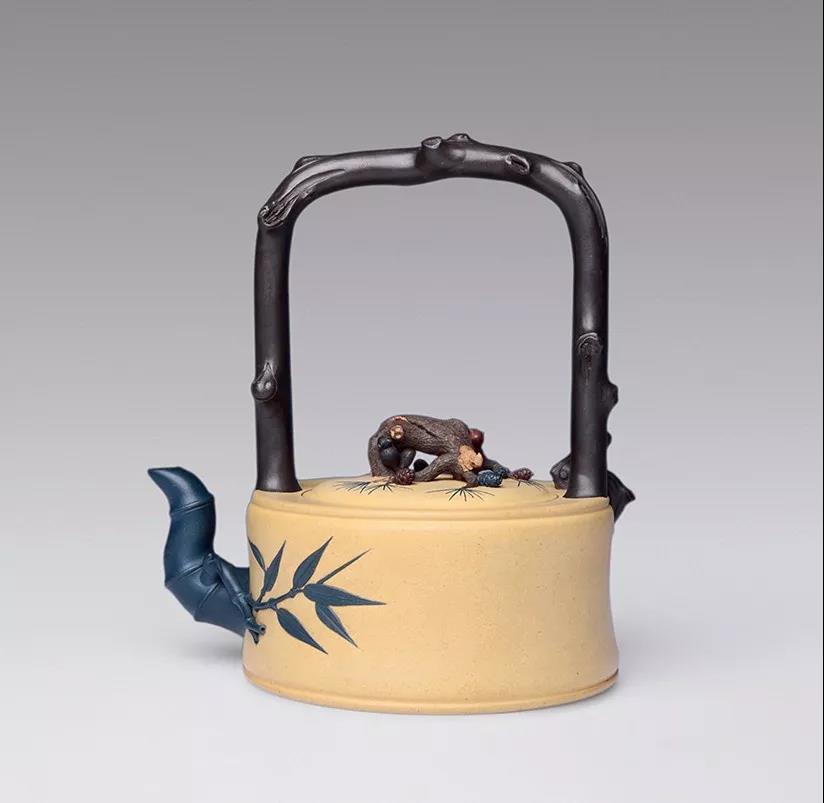 10種最美花器提梁壺，精美別致雕花紫砂壺!