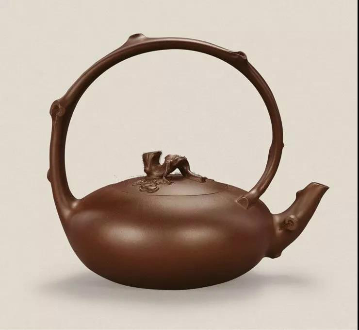 10種最美花器提梁壺，精美別致雕花紫砂壺!