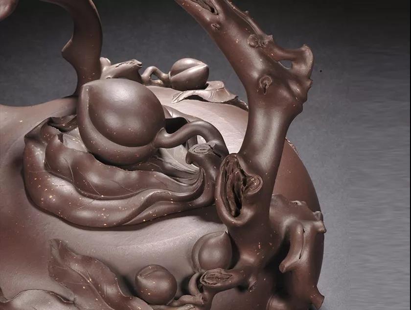 10種最美花器提梁壺，精美別致雕花紫砂壺!