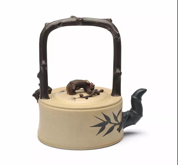 10種最美花器提梁壺，精美別致雕花紫砂壺!