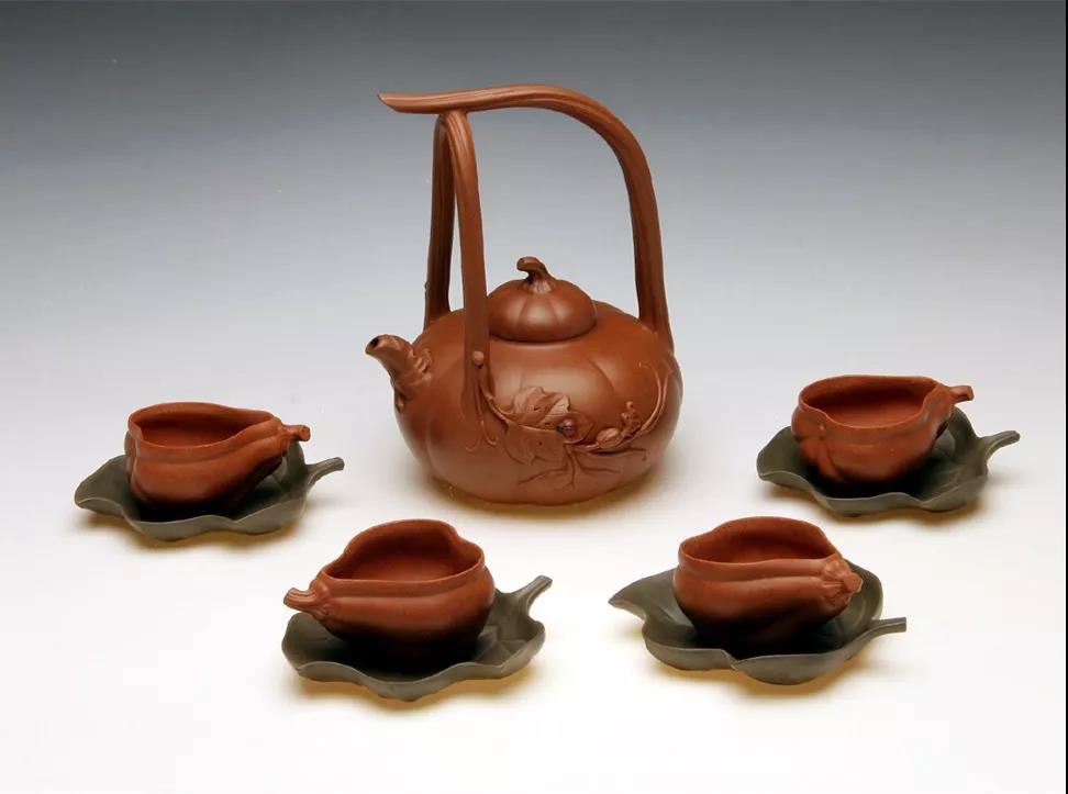 10種最美花器提梁壺，精美別致雕花紫砂壺!