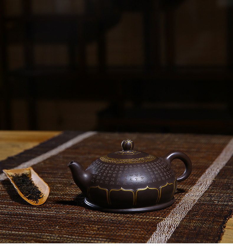 佛系紫砂壺，禪意靜心紫砂壺