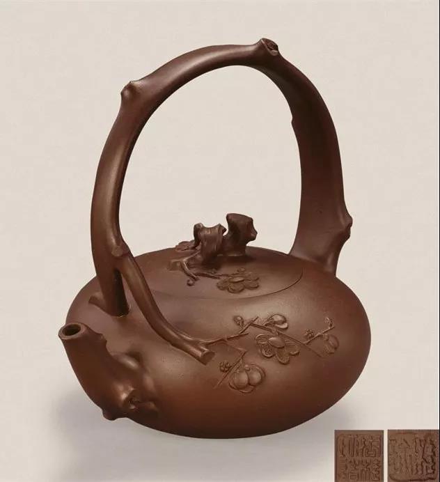 10種最美花器提梁壺，精美別致雕花紫砂壺!