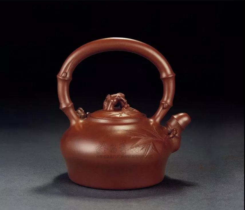 10種最美花器提梁壺，精美別致雕花紫砂壺!