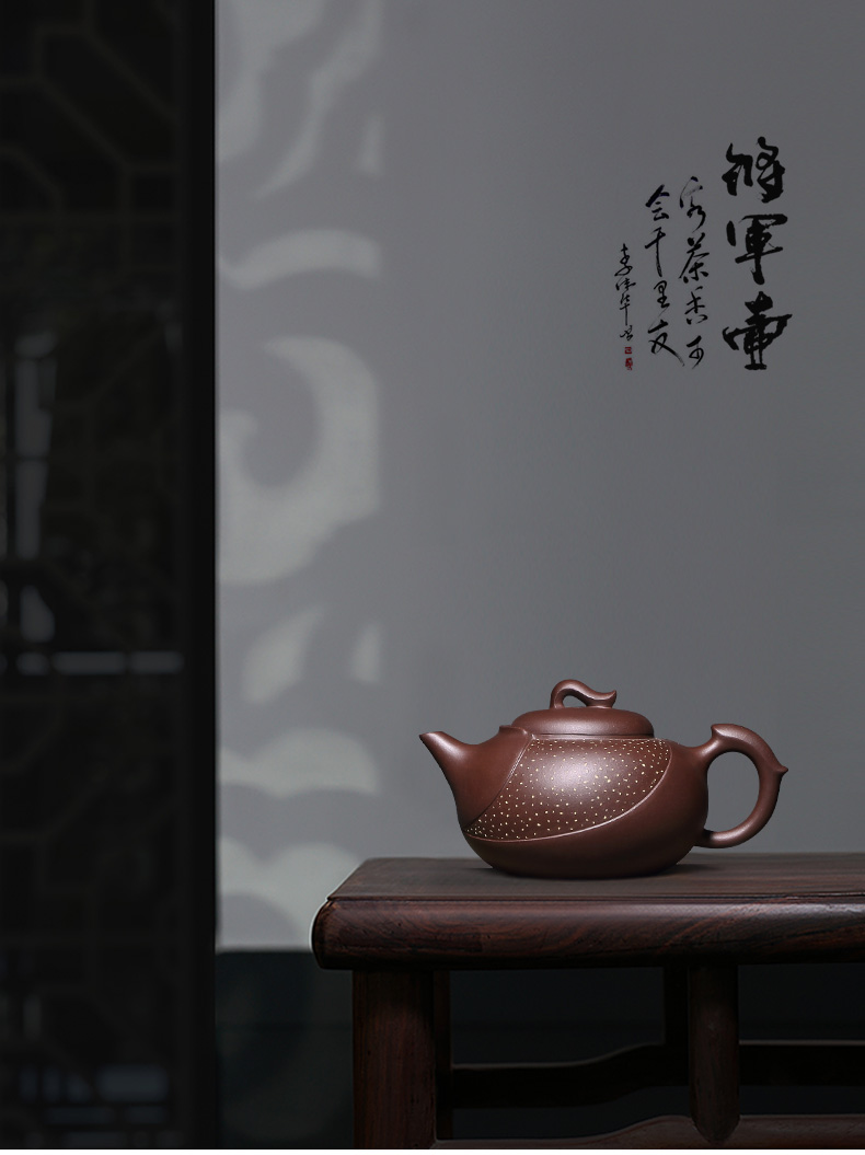 將軍壺紫砂壺，雅韻精美紫砂壺