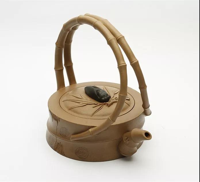 10種最美花器提梁壺，精美別致雕花紫砂壺!