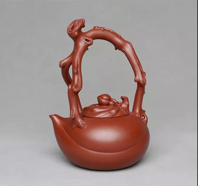 10種最美花器提梁壺，精美別致雕花紫砂壺!